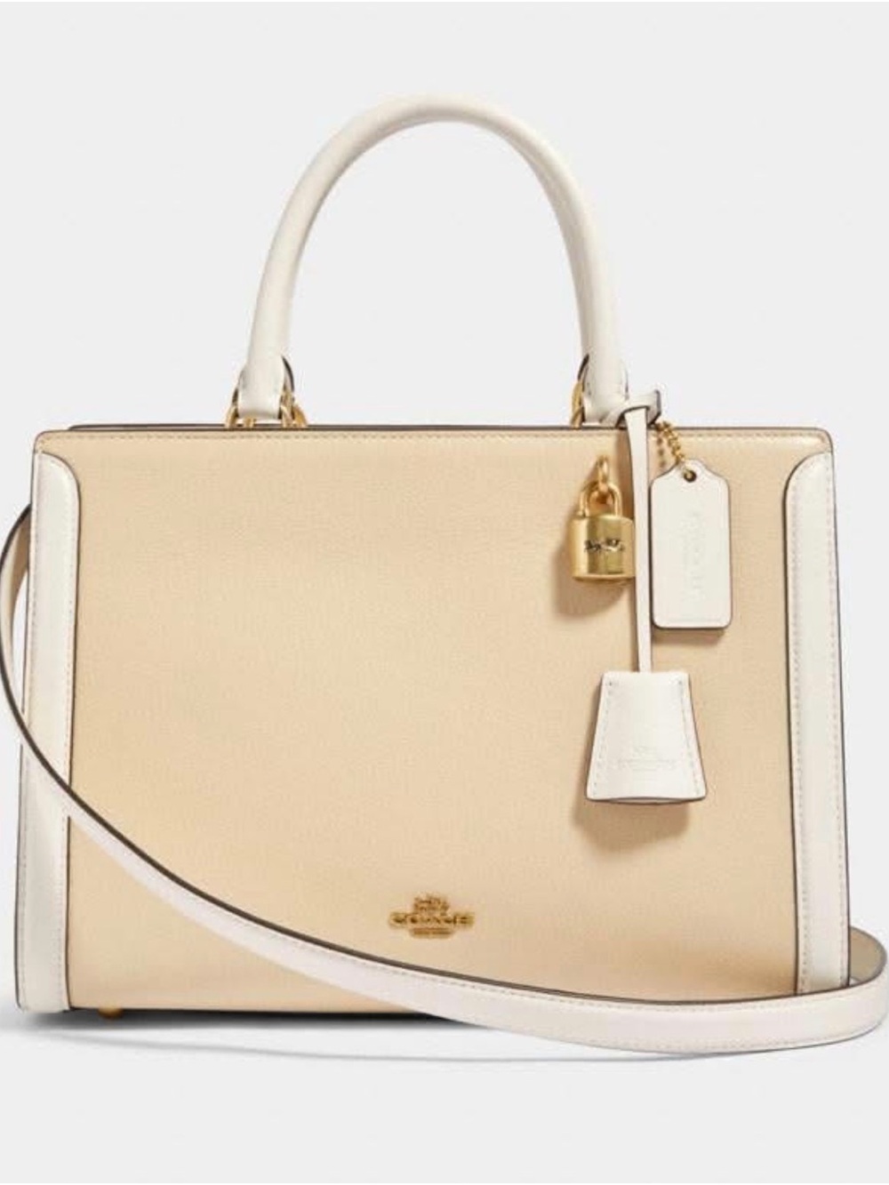 Coach Zoe Carryall bag with chain charm - Picture 5 of 15